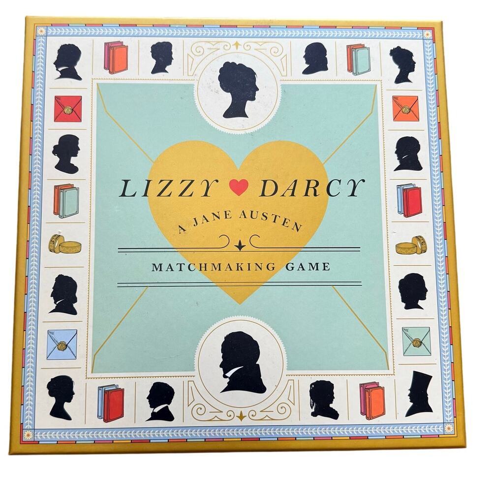 NEW Lizzy ♥ Darcy Board Game NIB Pride and Prejudice